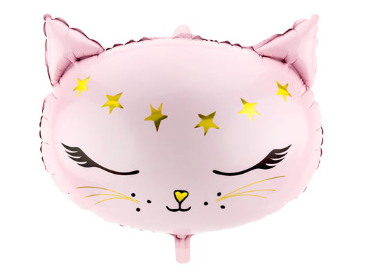 Globo foil GATO ROSA