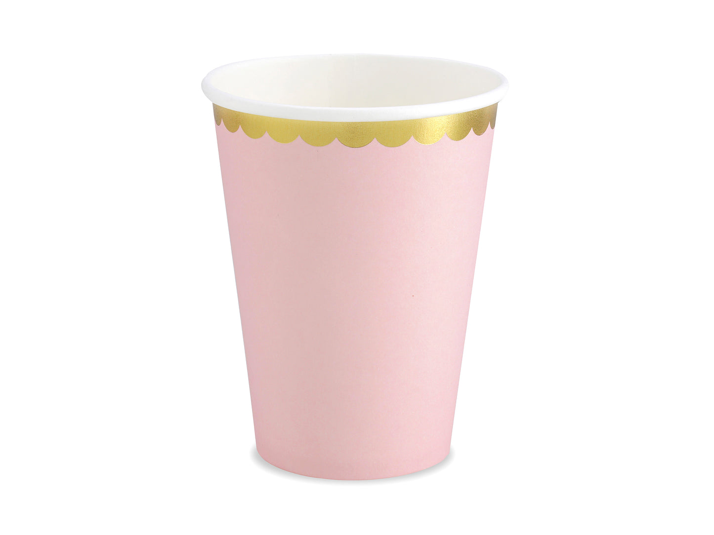 Vaso rosa dorado