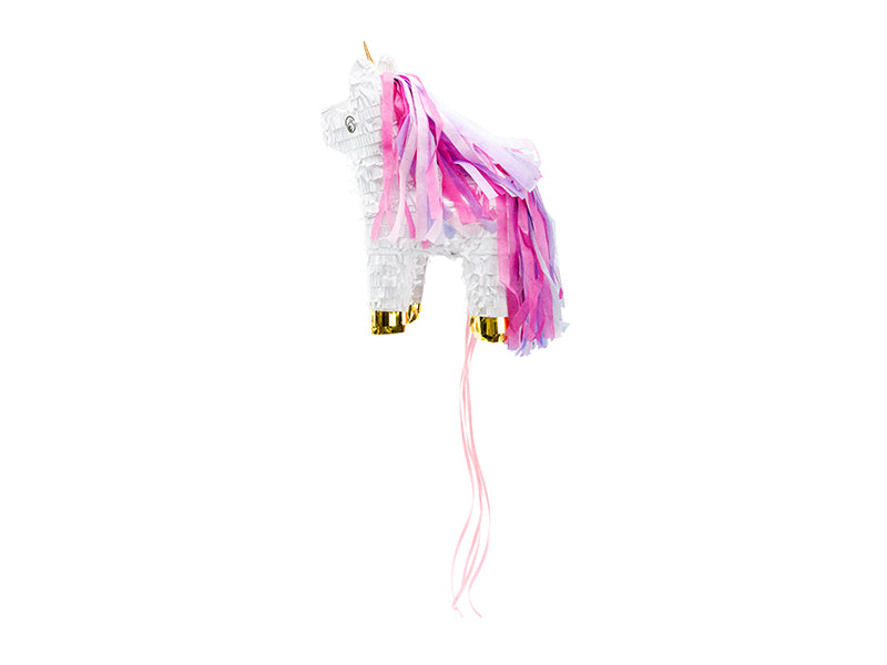 Piñata unicornio lila pequeña