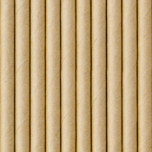 Pajitas de papel kraft