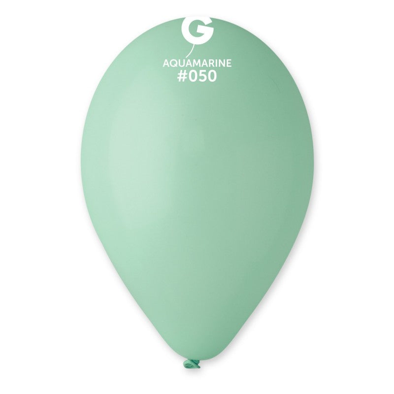 Globo látex aguamarina #050