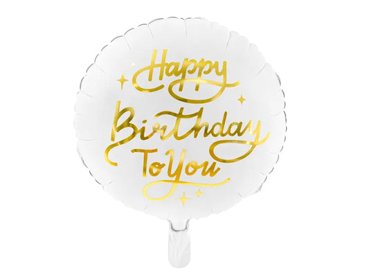 Globo foil HAPPY BIRTHDAY TO YOU