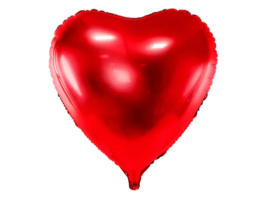 Globo foil CORAZÓN ROJO