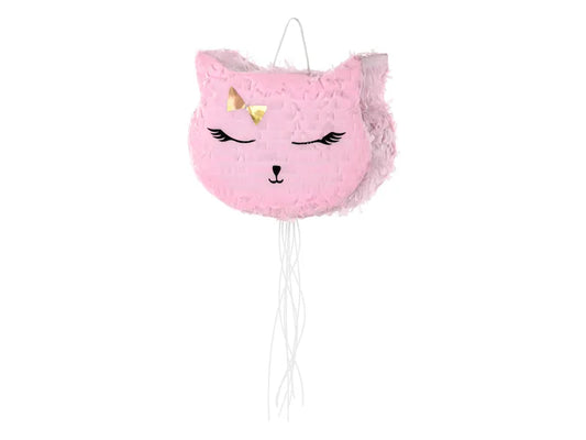 Piñata GATO ROSA