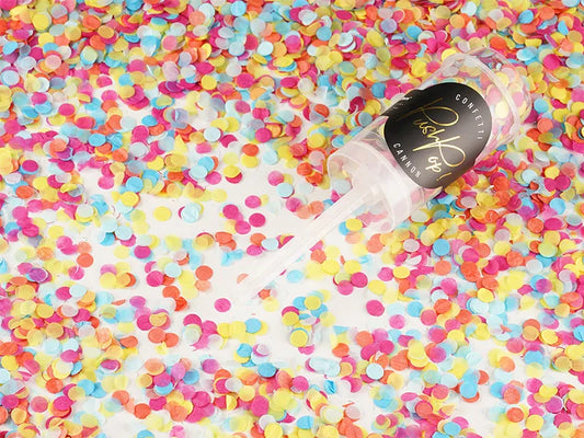 Push pop confetti color mix