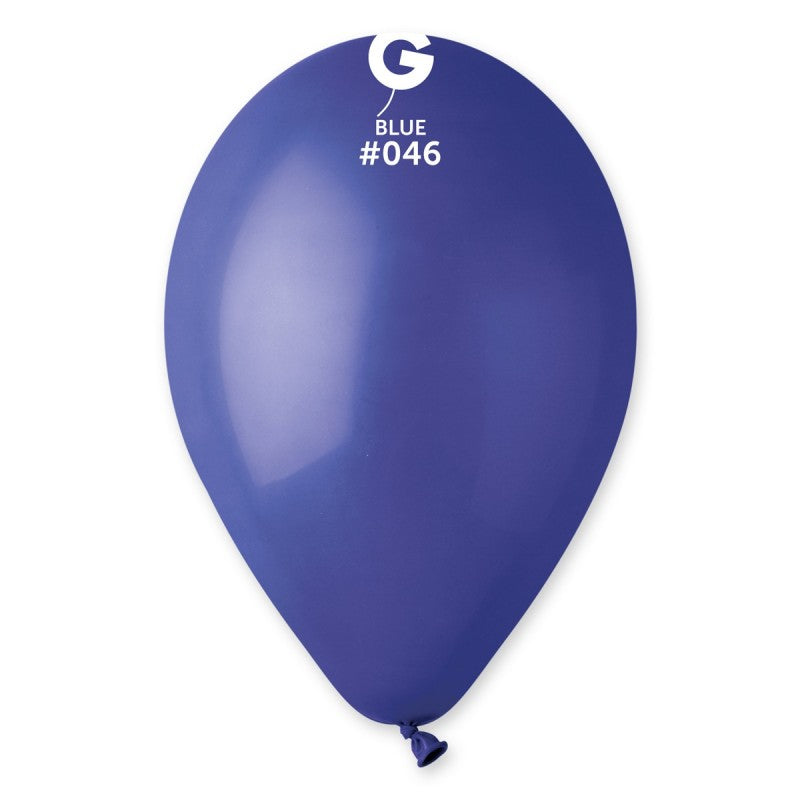 Globo látex azul marino #046