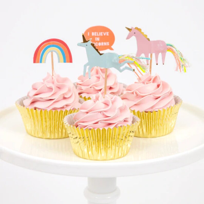 Cupcake kit unicornios