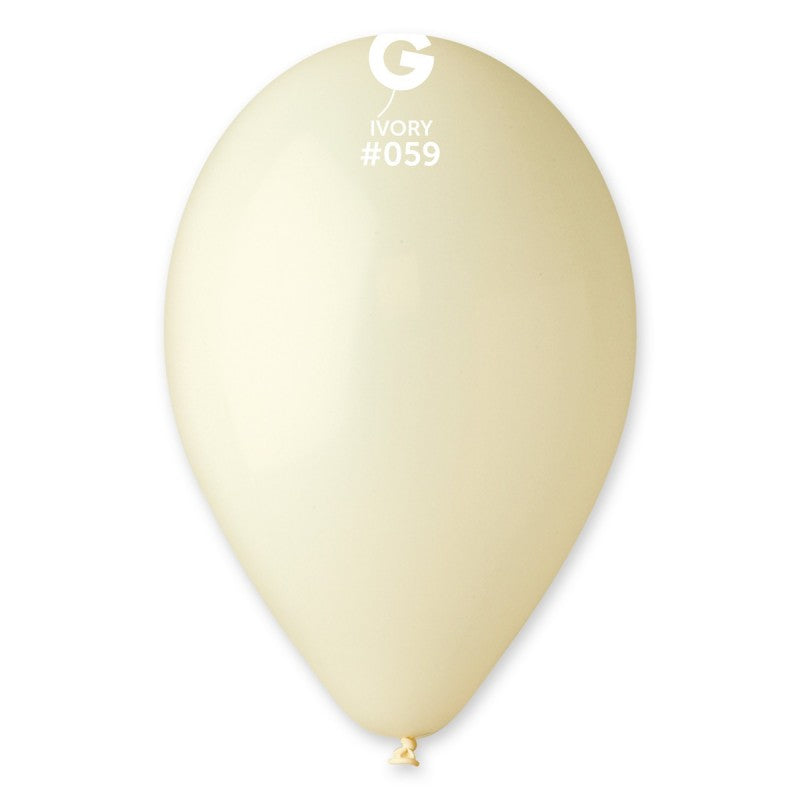 Globo látex ivory #059