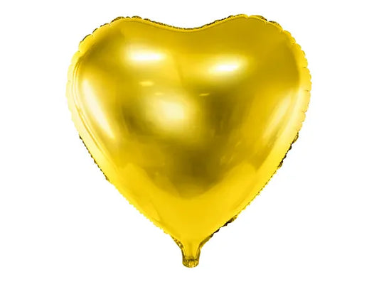 Globo foil CORAZÓN ORO