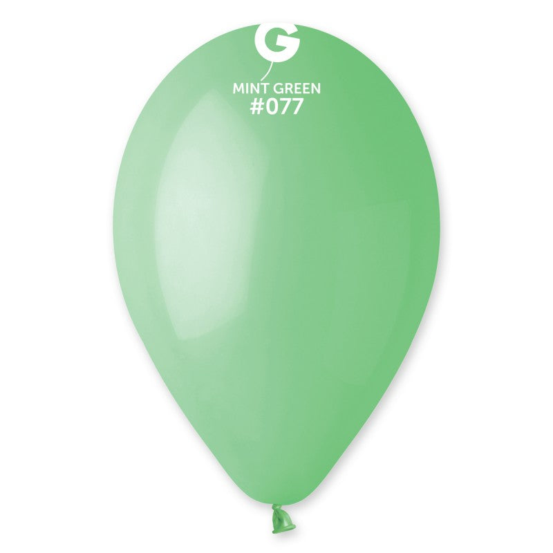 Globo látex verde mint #077