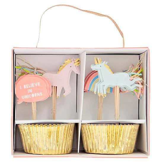 Cupcake kit unicornios