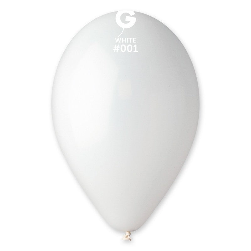 Globo látex blanco #001